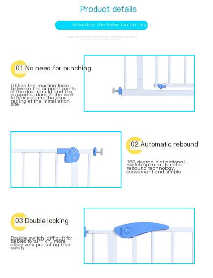 No-Drill Pet Safety Gate | Pressure Mounted Doorway Barrier