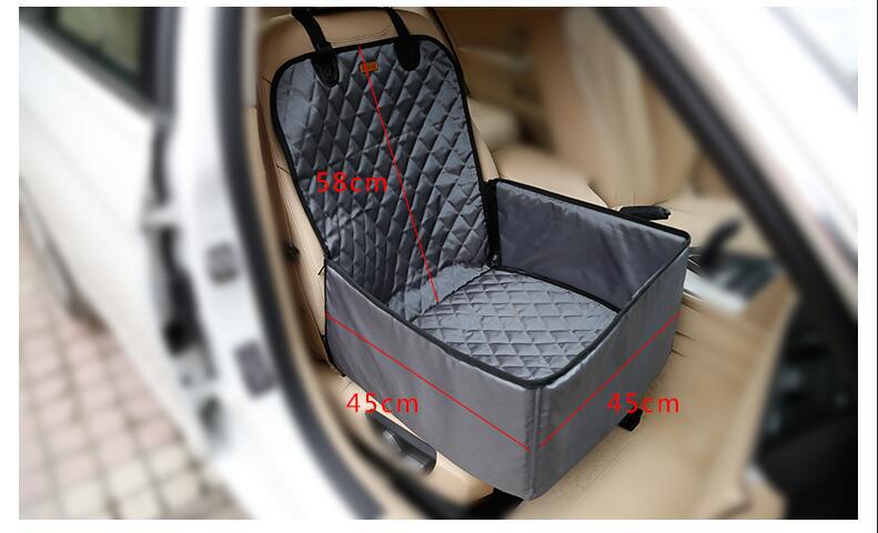 Waterproof Front Seat Dog Cover | Padded Passenger Seat Protector