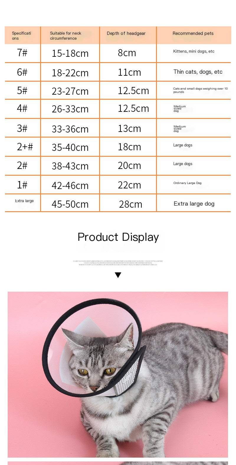 Soft Pet Recovery Collar | Comfortable Cone Alternative for Dogs and Cats
