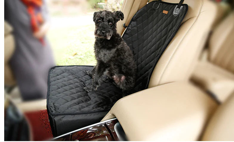 Waterproof Front Seat Dog Cover | Padded Passenger Seat Protector