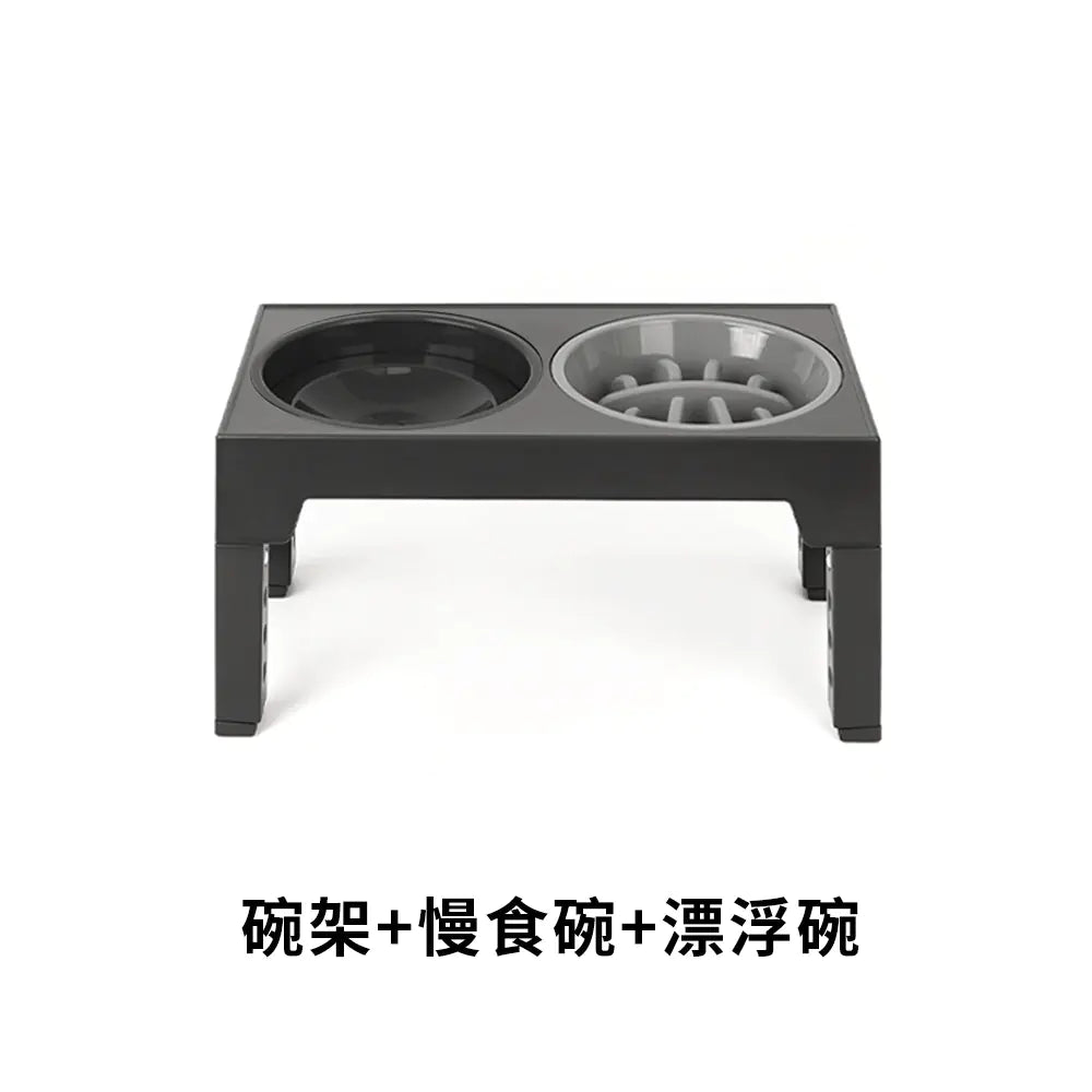 Orthopedic Elevated Slow Feeder | Raised Dog Bowl Station