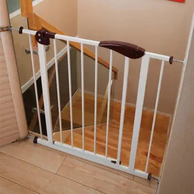 No-Drill Pet Safety Gate | Pressure Mounted Doorway Barrier