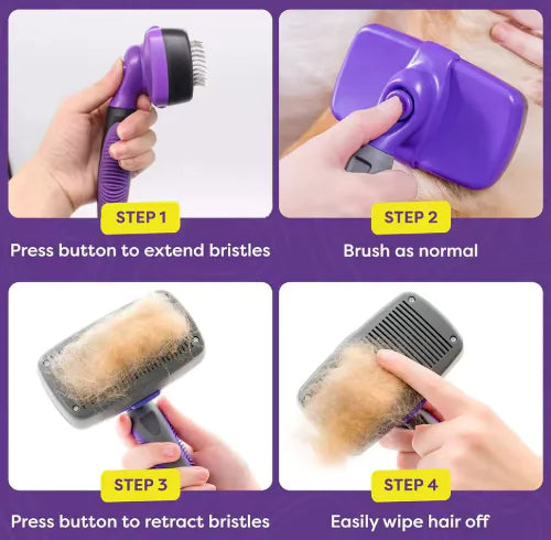 Fur removal comb
