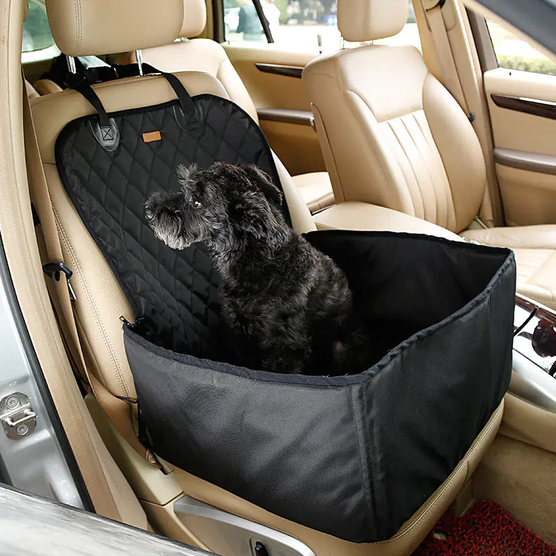 Waterproof Front Seat Dog Cover | Padded Passenger Seat Protector