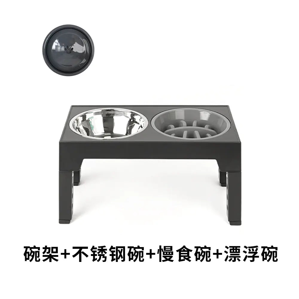 Orthopedic Elevated Slow Feeder | Raised Dog Bowl Station