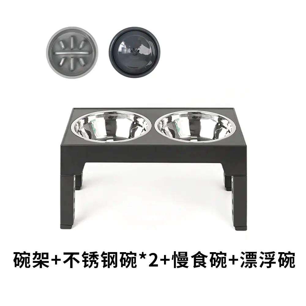 Orthopedic Elevated Slow Feeder | Raised Dog Bowl Station